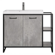 Тумба под раковину Style Line Лофт Classic 80/100 Бетон Тумба под раковину Style Line Лофт Classic 80/100 Бетон