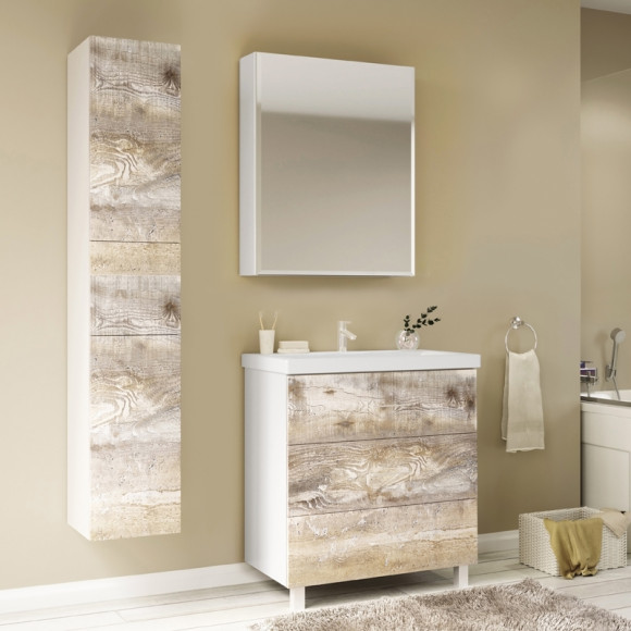 Тумба под раковину Marka One Mix 60Н Push Бетон Тумба под раковину Marka One Mix 60Н Push Бетон