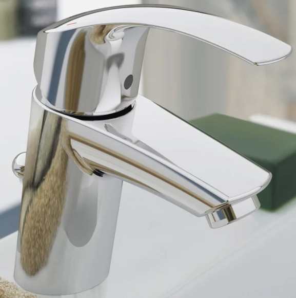 Комплект смесителей Grohe Eurosmart 124446 Хром Комплект смесителей Grohe Eurosmart 124446 Хром
