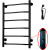 Электрический полотенцесушитель Тругор ПЭК 6 СП 80x50 Черный