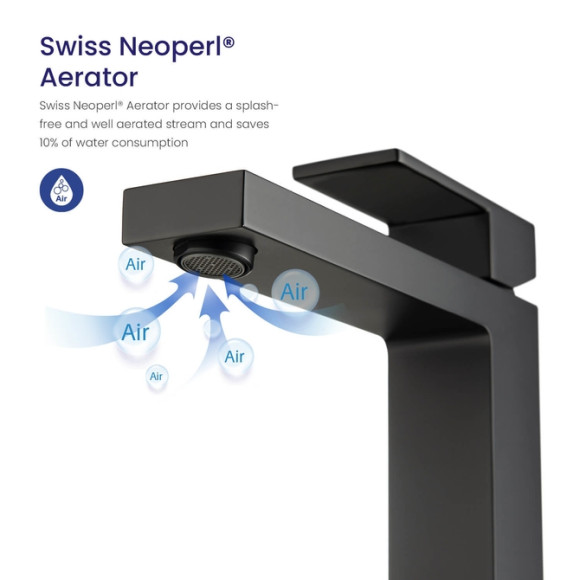 Смеситель для раковины Timo Selene 3061/03F Черный Смеситель для раковины Timo Selene 3061/03F Черный