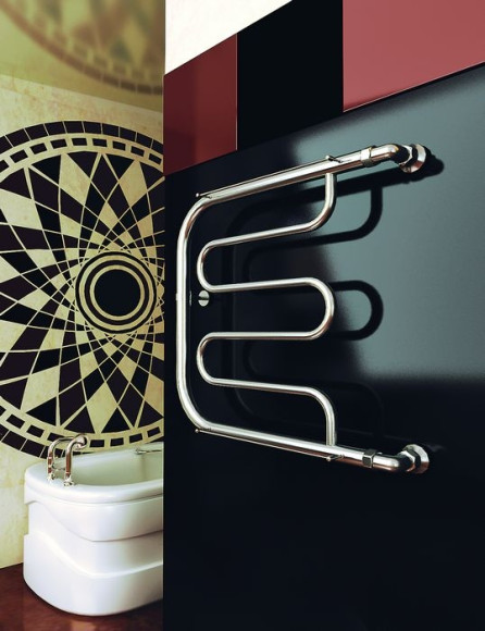 Водяной полотенцесушитель Ника Econ ПМ1 60x70 с полкой Хром Водяной полотенцесушитель Ника Econ ПМ1 60x70 с полкой Хром