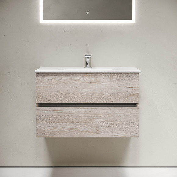 Тумба под раковину Sancos Urban 80 UR80EG подвесная Дуб Галифакс натуральный Тумба под раковину Sancos Urban 80 UR80EG подвесная Дуб Галифакс натуральный