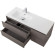 Тумба под раковину BelBagno Kraft 120 L KRAFT-1200-2C-1A-SO-CG-L подвесная Cemento Grigio Тумба под раковину BelBagno Kraft 120 L KRAFT-1200-2C-1A-SO-CG-L подвесная Cemento Grigio