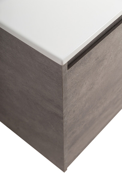 Тумба под раковину BelBagno Kraft 120 L KRAFT-1200-2C-1A-SO-CG-L подвесная Cemento Grigio Тумба под раковину BelBagno Kraft 120 L KRAFT-1200-2C-1A-SO-CG-L подвесная Cemento Grigio