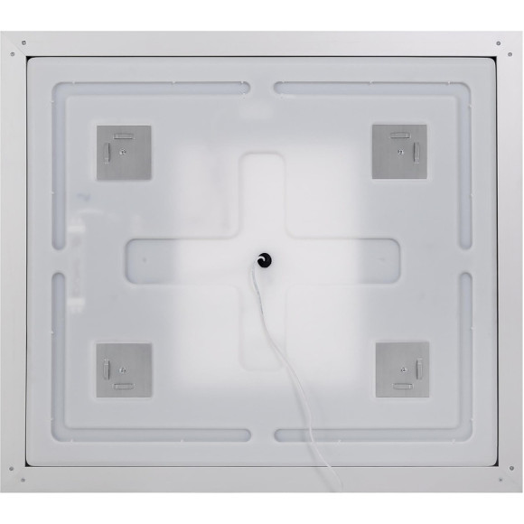 Зеркало BelBagno Kraft 90 SPC-KRAFT-900-800-LED-TCH-WARM с подсветкой Сатин с сенсорным выключателем и подогревом