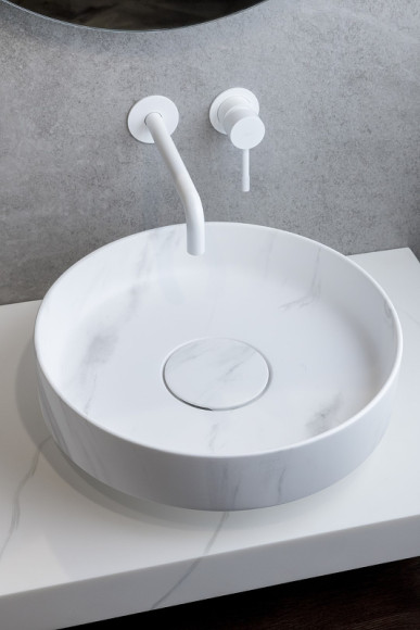 Раковина-чаша Boheme Corian 40 801-CLCT Calacatta