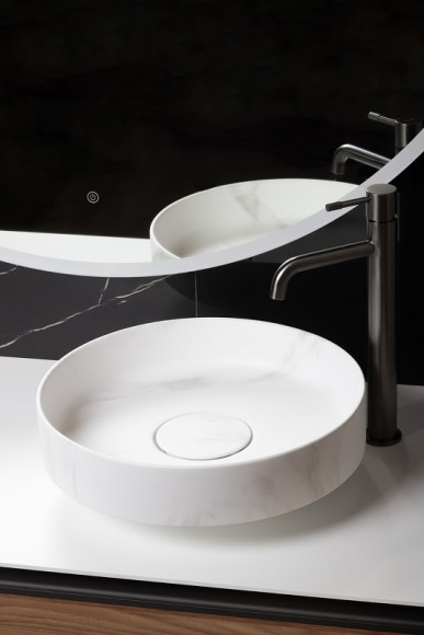 Раковина-чаша Boheme Corian 40 801-CLCT Calacatta