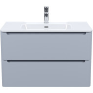 Тумба с раковиной Iddis Edifice 80 EDI80L0i95K подвесная Светло-серая