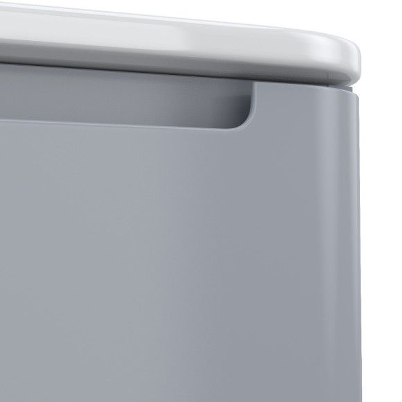 Тумба с раковиной Iddis Edifice 80 EDI80L0i95K подвесная Светло-серая