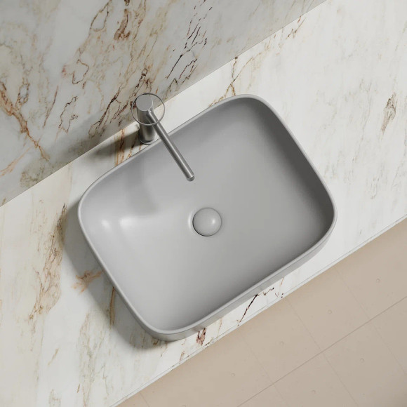Раковина-чаша Ceramicanova Element 51 CN6052MSG Серая матовая