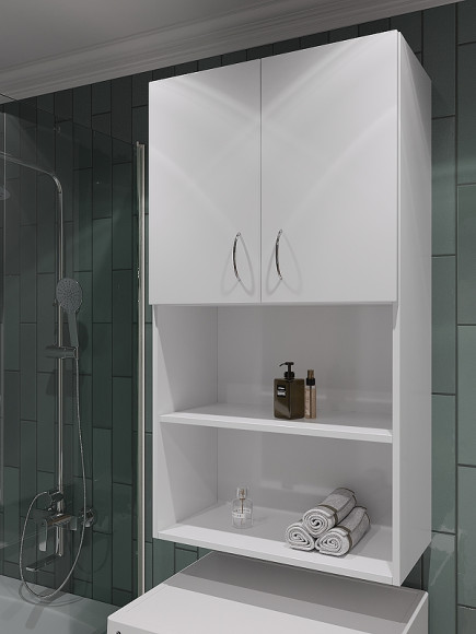 Подвесной шкаф Orange Смайл 60 SM-60SR3 Белый Подвесной шкаф Orange Смайл 60 SM-60SR3 Белый