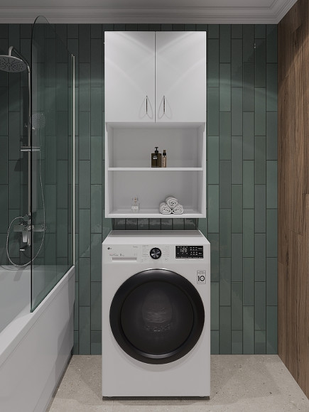 Подвесной шкаф Orange Смайл 60 SM-60SR3 Белый Подвесной шкаф Orange Смайл 60 SM-60SR3 Белый