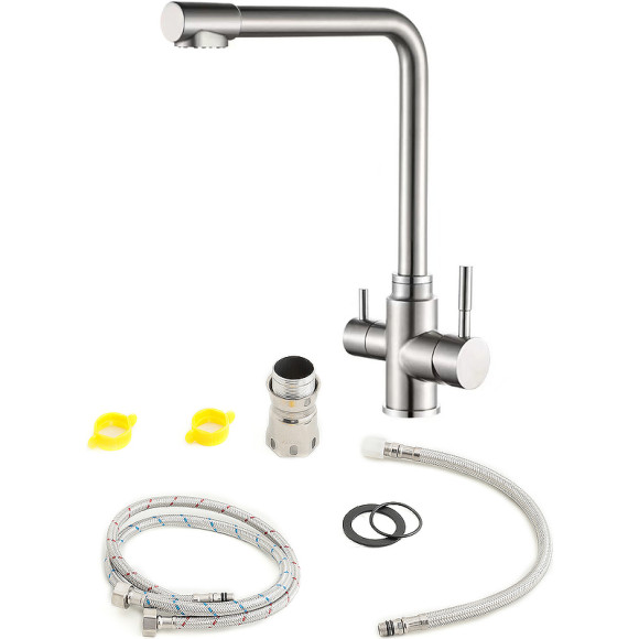 Смеситель для кухни Orange Boni M15-008ni Никель Смеситель для кухни Orange Boni M15-008ni Никель