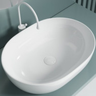 Раковина-чаша Esbano Coral-N 49 ESRNCORANW Белая глянцевая