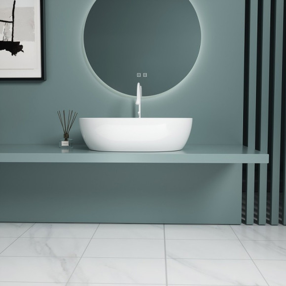 Раковина-чаша Esbano Coral-N 49 ESRNCORANW Белая глянцевая