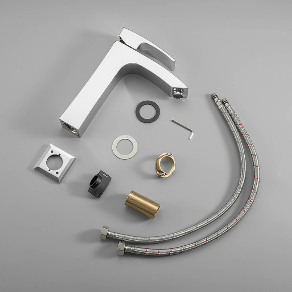 Смеситель для раковины Gappo G07 G1007-72 Хром