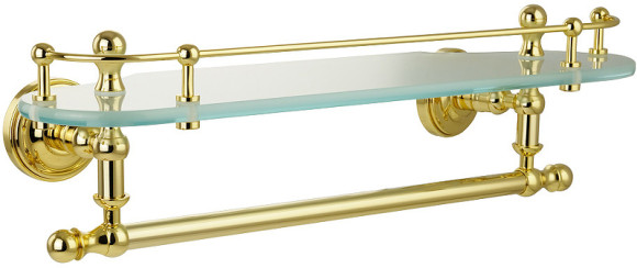 Стеклянная полка Migliore Mirella 17329 Золото