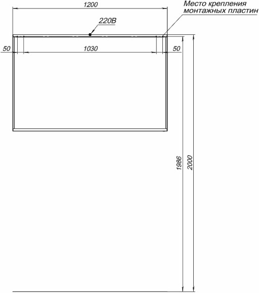 Зеркало Allen Brau Reality 120 1.32021.BB с подсветкой Черный браш с сенсорным выключателем Зеркало Allen Brau Reality 120 1.32021.BB с подсветкой Черный браш с сенсорным выключателем
