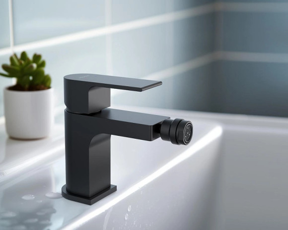 Смеситель для биде Aquatek Лира AQ1418MB Черный матовый Смеситель для биде Aquatek Лира AQ1418MB Черный матовый