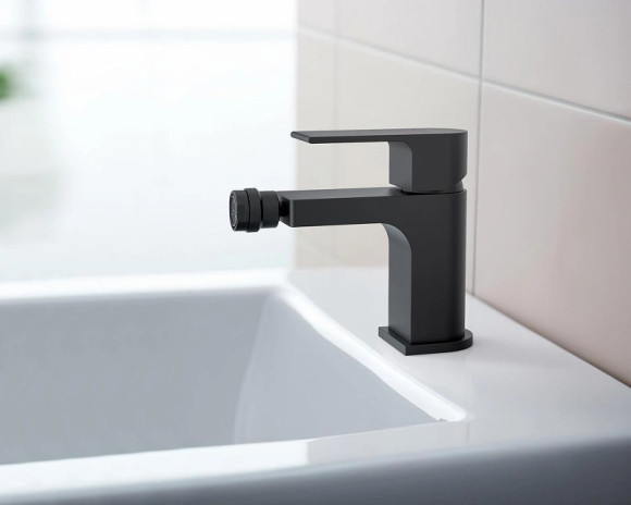 Смеситель для биде Aquatek Лира AQ1418MB Черный матовый Смеситель для биде Aquatek Лира AQ1418MB Черный матовый
