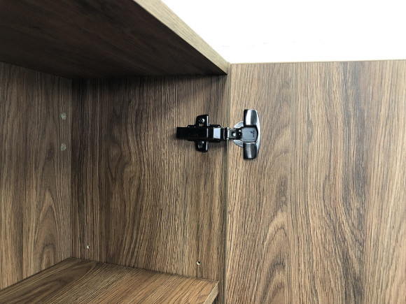 Шкаф пенал Comforty Бордо 40 00-00007266 подвесной Дуб темно-коричневый Шкаф пенал Comforty Бордо 40 00-00007266 подвесной Дуб темно-коричневый