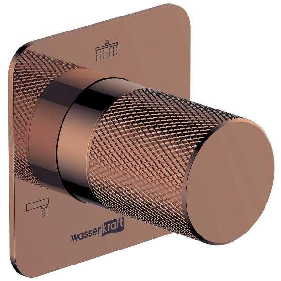 Душевая система WasserKRAFT Paar A8851.310.311.338.330.290.292.291 Розовое золото