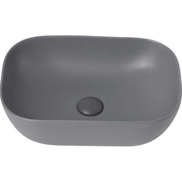 Раковина-чаша Abber Rechteck 46 AC2200MG Серая матовая Раковина-чаша Abber Rechteck 46 AC2200MG Серая матовая