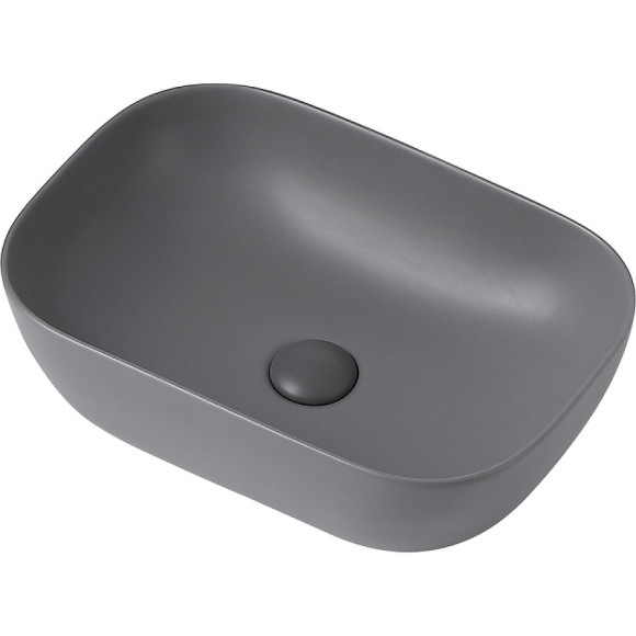 Раковина-чаша Abber Rechteck 46 AC2200MG Серая матовая Раковина-чаша Abber Rechteck 46 AC2200MG Серая матовая