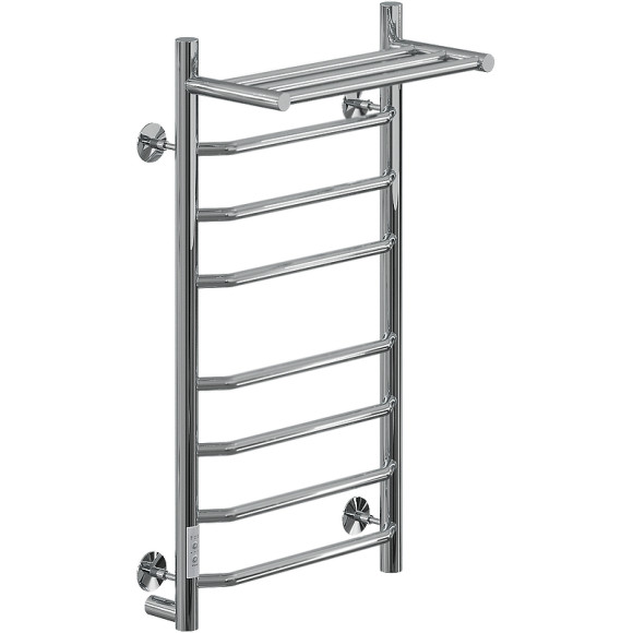 Электрический полотенцесушитель Ника Way-3 80/40 с полкой Хром Электрический полотенцесушитель Ника Way-3 80/40 с полкой Хром