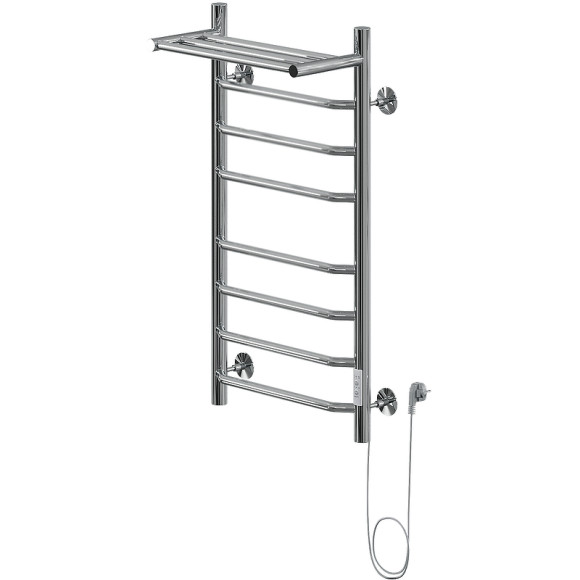Электрический полотенцесушитель Ника Way-3 80/40 с полкой Хром Электрический полотенцесушитель Ника Way-3 80/40 с полкой Хром