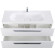 Тумба под раковину Cezares Eco 120 ECO-1200-2C-SO-BL подвесная Bianco Lucido