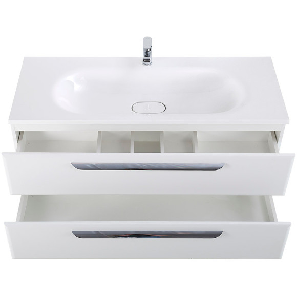 Тумба под раковину Cezares Eco 120 ECO-1200-2C-SO-BL подвесная Bianco Lucido