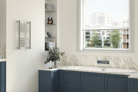 Водяной полотенцесушитель Сунержа Богема+ выгнутая 600х500 30-0221-6050 Белый матовый