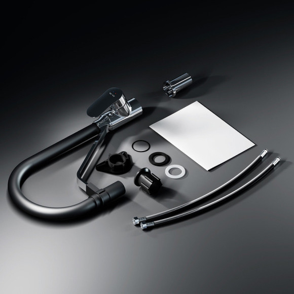 Смеситель для кухни AM.PM Like F8007802 Хром Черный Смеситель для кухни AM.PM Like F8007802 Хром Черный