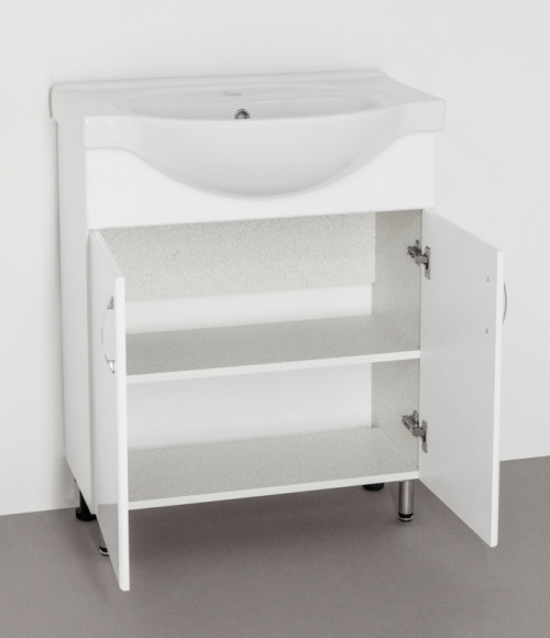 Тумба под раковину Style Line Эко Стандарт 23 Эрика 70 Белый глянец Тумба под раковину Style Line Эко Стандарт 23 Эрика 70 Белый глянец