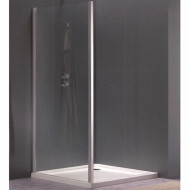 Душевая стенка Koller Pool Aqua Line 90 S90G профиль Хром стекло рифленое
