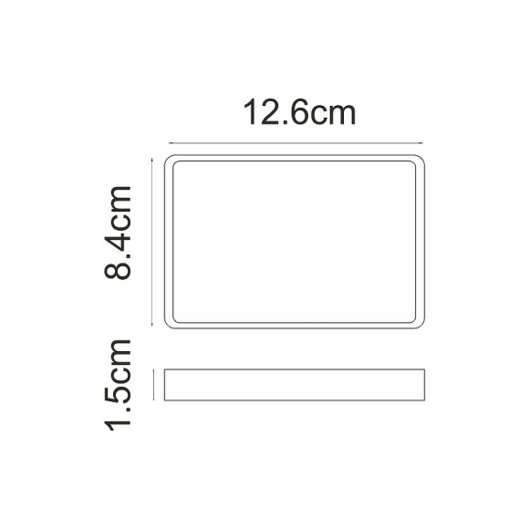 Мыльница WasserKRAFT Mosel K-4529 Черная