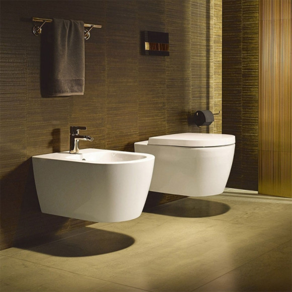 Унитаз Duravit ME by Starck 2528090000 подвесной без крышки-сиденья