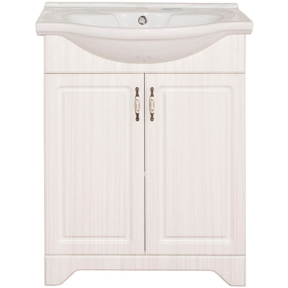 Тумба под раковину Style Line Олеандр 2 Люкс 65 ЛС-00000199 Рельеф пастель Тумба под раковину Style Line Олеандр 2 Люкс 65 ЛС-00000199 Рельеф пастель