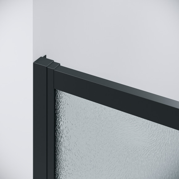 Душевой уголок Grossman Cosmo 100х80 120.K33.02.1080.21.02 профиль Черный матовый стекло шиншилла Душевой уголок Grossman Cosmo 100х80 120.K33.02.1080.21.02 профиль Черный матовый стекло шиншилла