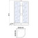 Душевая кабина River Nara Light 80x80 МТ Б/К 10000001669 с поддоном Душевая кабина River Nara Light 80x80 МТ Б/К 10000001669 с поддоном