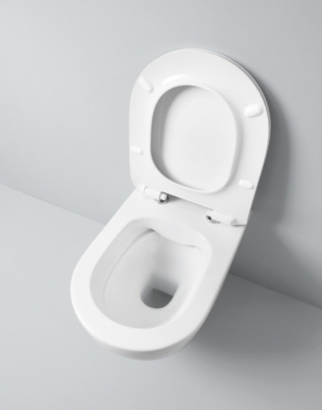 Унитаз Artceram File 2.0 FLV004 05 30 подвесной Белый матовый без сиденья