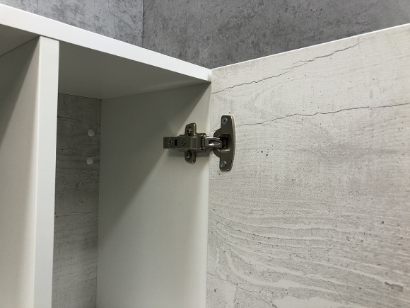 Шкаф пенал Comforty Прага 45 00004136272 подвесной Дуб белый