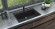 Кухонная мойка Ulgran Quartz Forte 760-07 Уголь