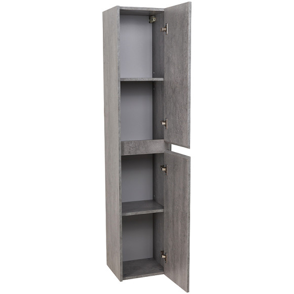 Шкаф пенал BelBagno Kraft 33 R KRAFT-1600-2A-SC-CG-R подвесной Cemento Grigio Шкаф пенал BelBagno Kraft 33 R KRAFT-1600-2A-SC-CG-R подвесной Cemento Grigio