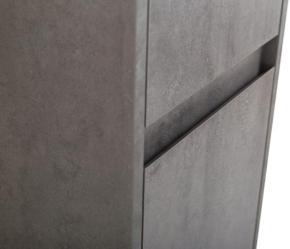 Шкаф пенал BelBagno Kraft 33 R KRAFT-1600-2A-SC-CG-R подвесной Cemento Grigio Шкаф пенал BelBagno Kraft 33 R KRAFT-1600-2A-SC-CG-R подвесной Cemento Grigio