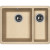 Кухонная мойка Florentina Вега-335/160 22.325.D0510.107 Песочная