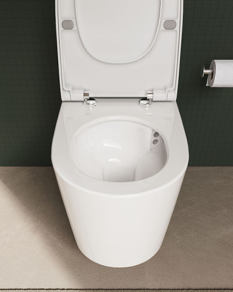 Унитаз Vitra Nest QuantumFlush 7870B403-0075 подвесной без сиденья