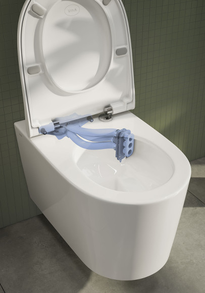 Унитаз Vitra Nest QuantumFlush 7870B403-0075 подвесной без сиденья